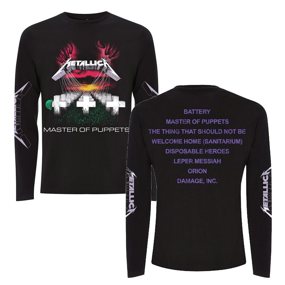 METALLICA メタリカ - MOP / 長袖 / バックプリントあり / アームプリントあり / Tシャツ / メンズ - PGS
